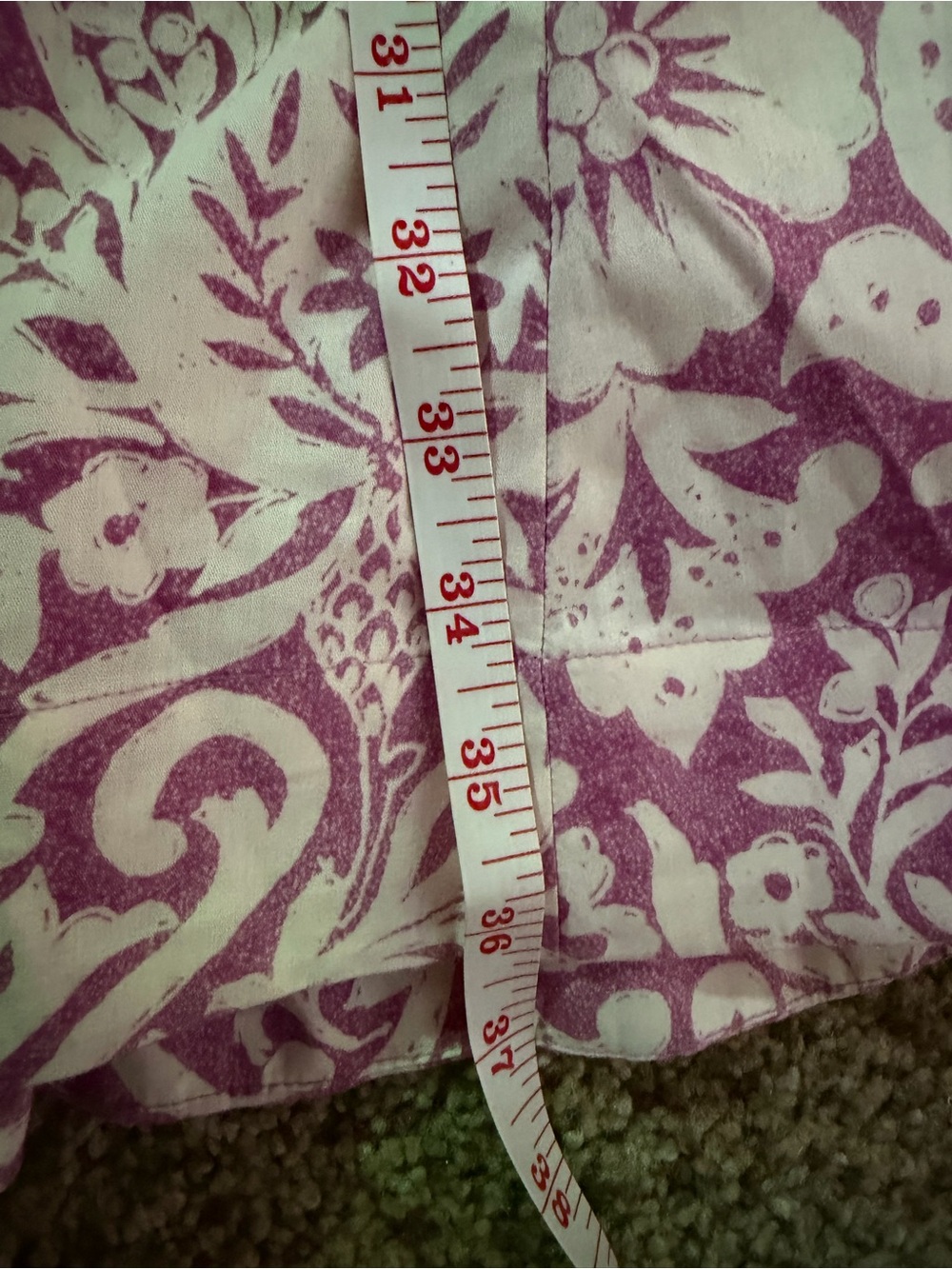 NWOT Abercrombie & Fitch Cotton-Blend Pink Maxi Pocket Skirt Floral Boho  Sz XS - Picture 6 of 10